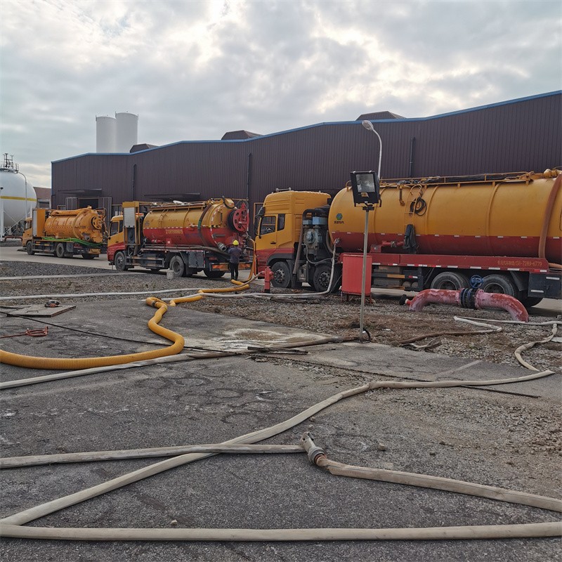 湖口污水池清理