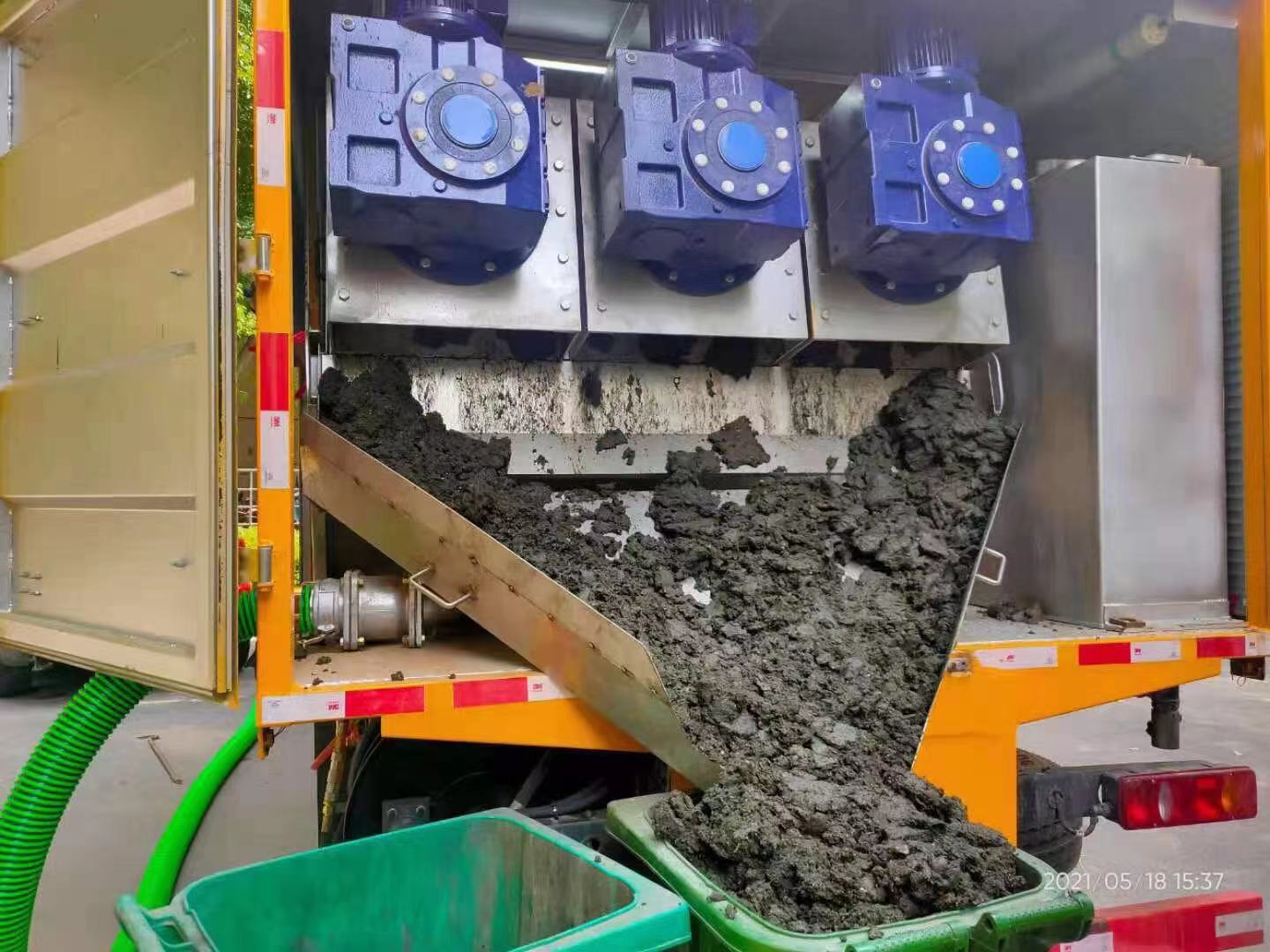 湖口化粪池清掏城市维护站-泥浆净化干湿分离处理